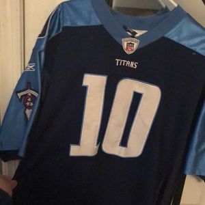 Vintage Reebox Vince Young Titans Jersey